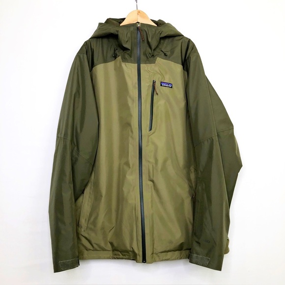 Patagonia, insulated powdertown water repellent, hooded jacket - Picture 1 of 11